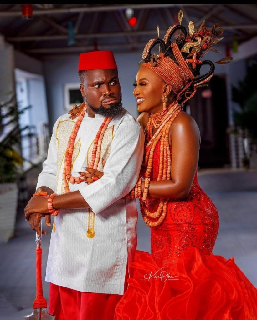 Popular Skit Maker, Sirbalo, Gets Married In Benin (Photos)