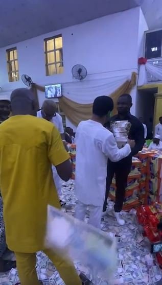 Money Rain As Prophet Odumeje Marks 40th Birthday (Video)