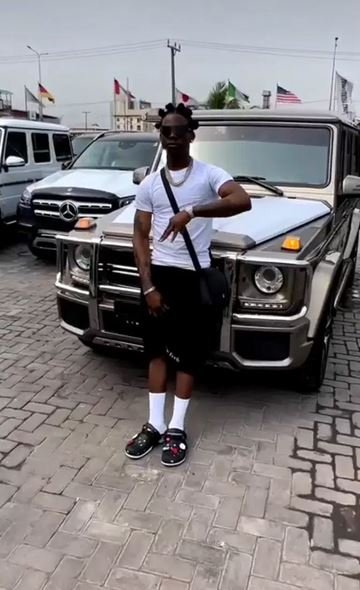Rema Splashes Millions On Brand New G-Wagon (Video)