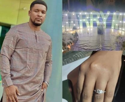 Actor Wole Ojo Engages Girlfriend
